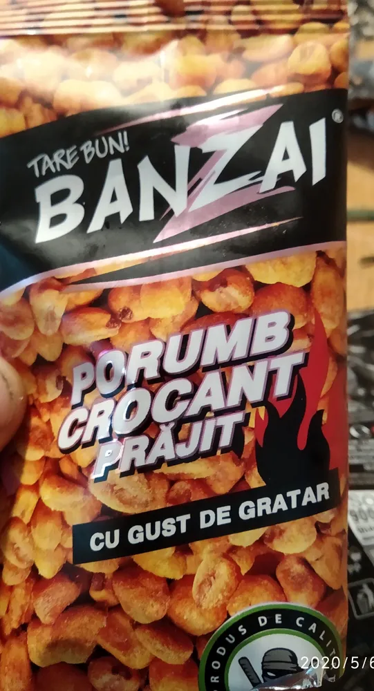 Porumb crocant prăjit