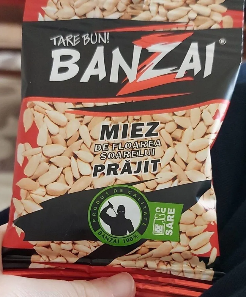 Miei de floarea prăjit