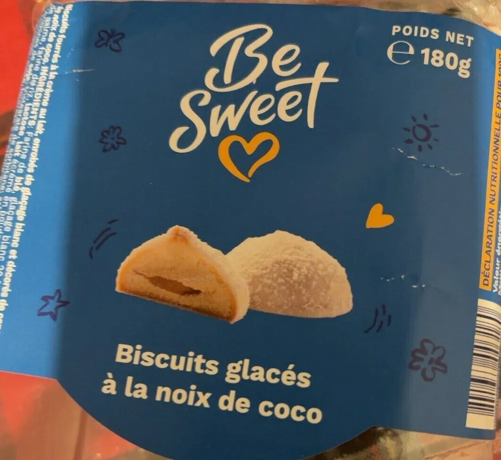 Biscuits glaces a la noix de coco