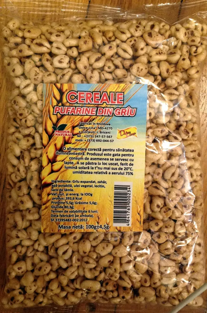 Cereale pufarine din grâu
