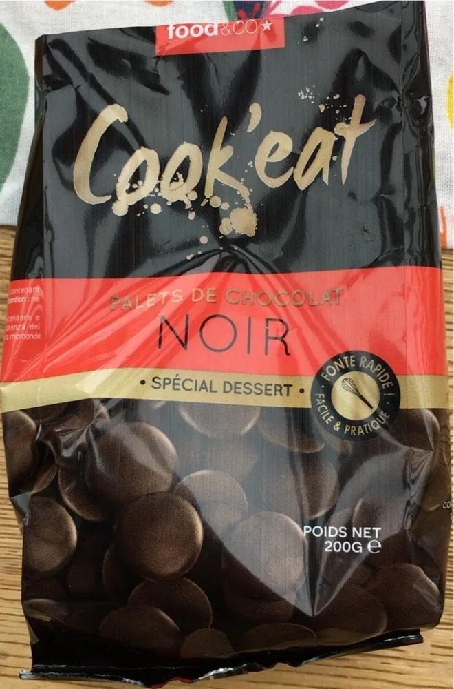 Palets de chocolat