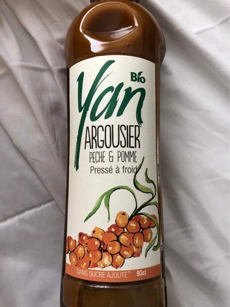 YAN ARGOUSIER PECHE ET POMME