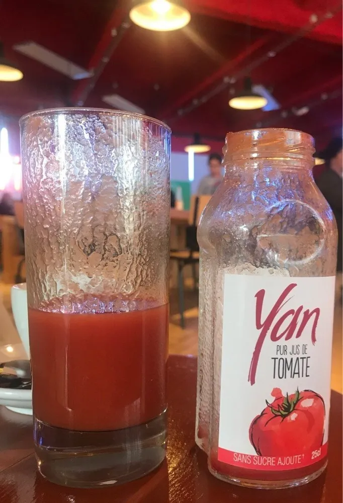 Pur jus de tomate