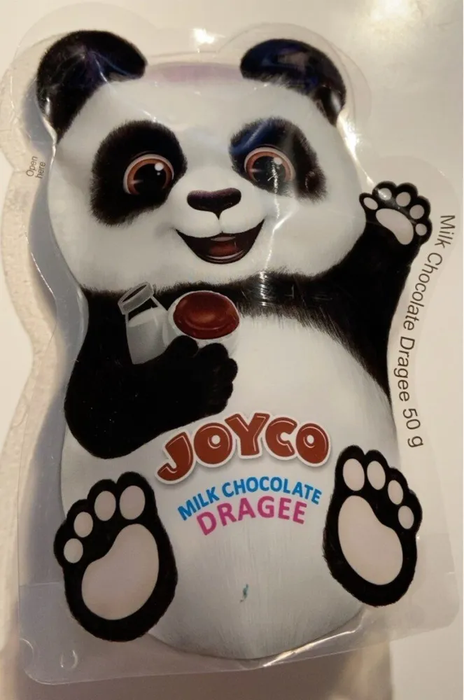 Milk chocolate dragee