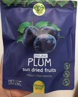 Prunes sechées