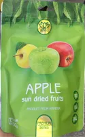 Apple sun dried fruit