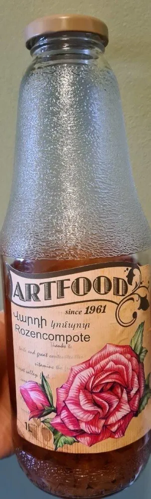 Compote de pétales de rose