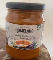 Caviar daubergine sterilisé