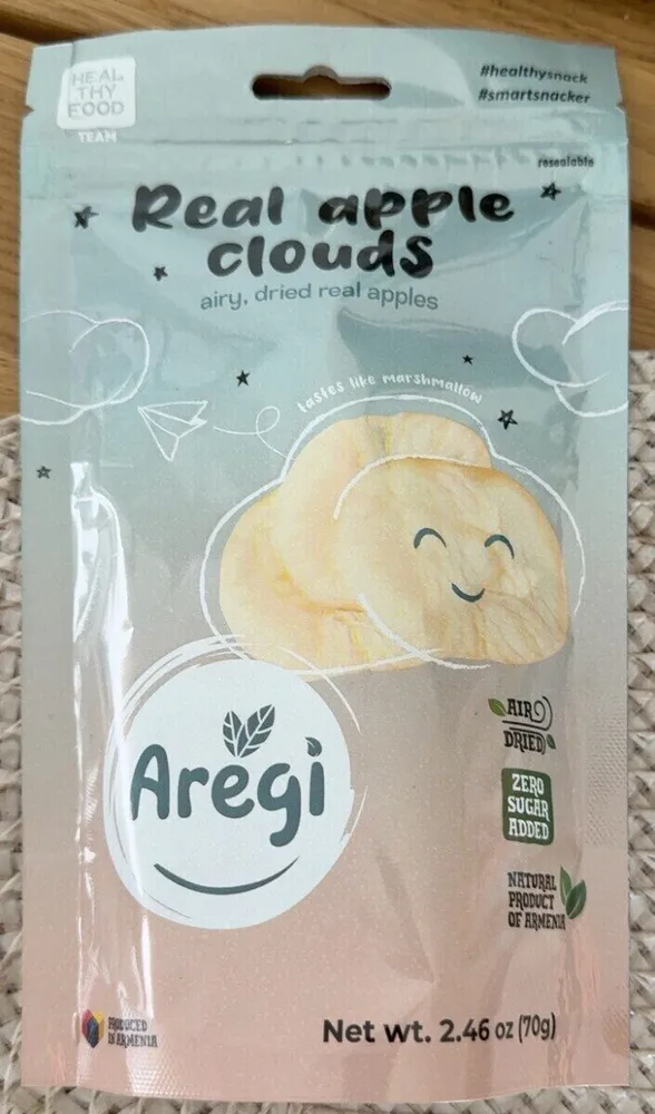 Real apple clouds