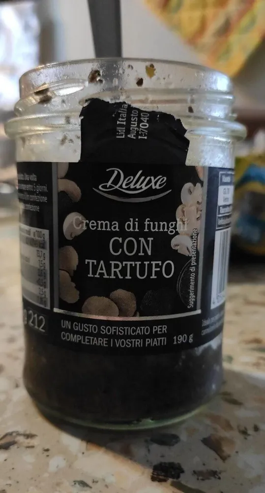Crema di funghi con tartufo