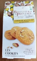 Cookies citron de Menton et amandes
