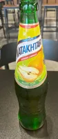 Refresco de pera con gas