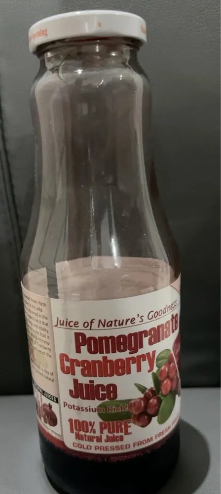 Pomegranate Cranberry Juice