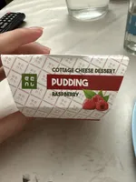 Cottage Cheese Dessert Pudding Raspberry