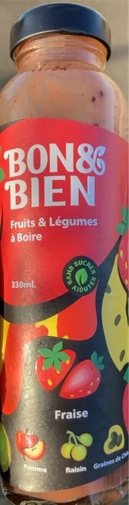 Jus de fruit (fraise)
