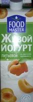 Йогурт питьевой со вкусом абрикоса