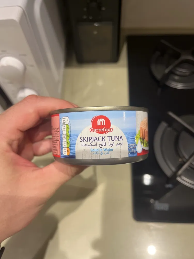 Skipjack Tuna solid in water