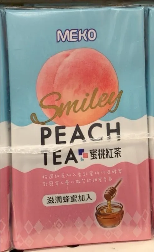 Smiley peach tea