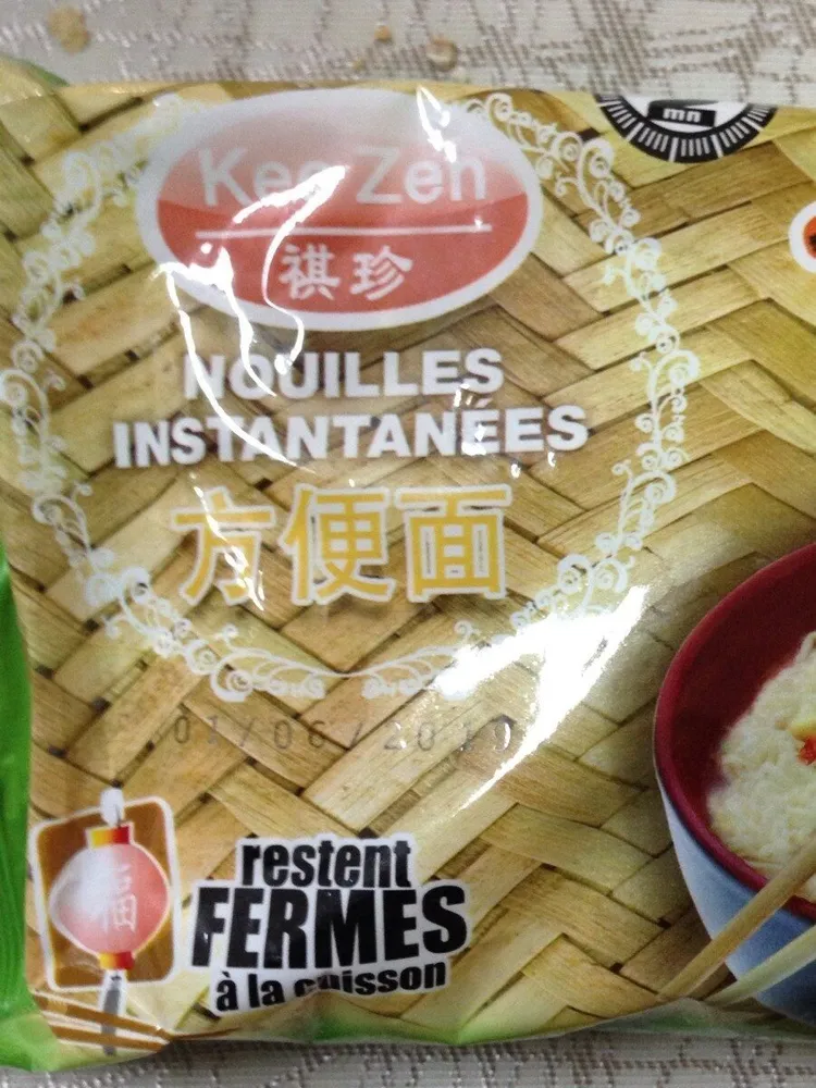 Nouilles instantanees