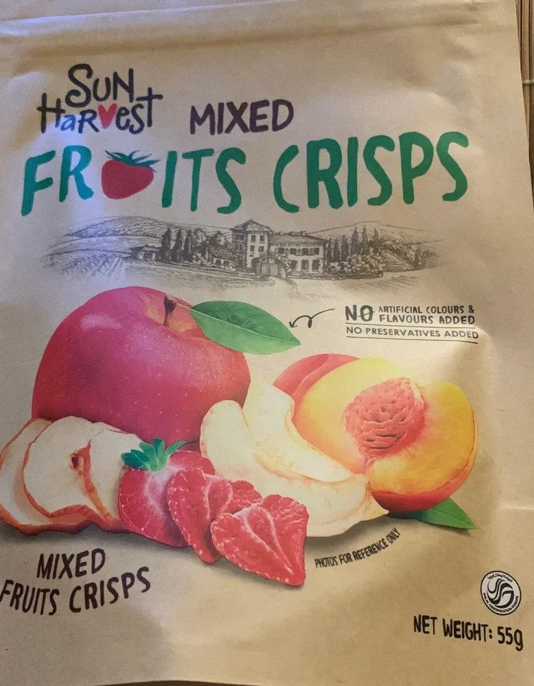 Fruits crisps