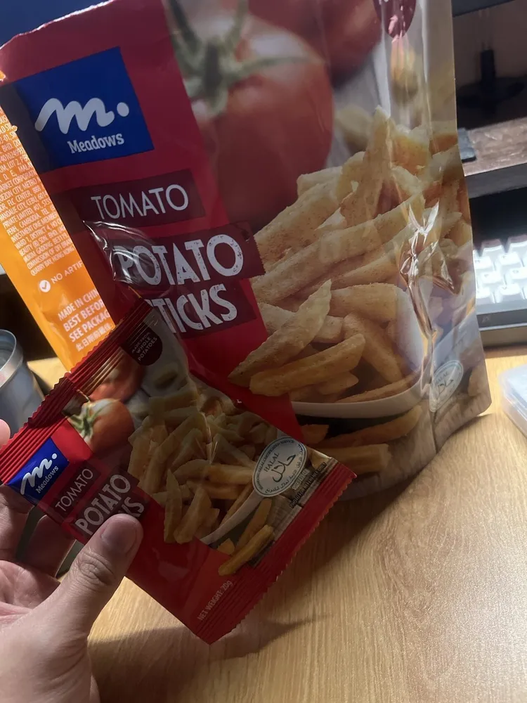 Potato Sticks Tomato Flavored