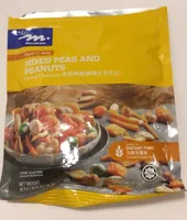 Mixed peas and peanuts