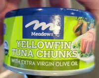 YELLOWFIN TUNA CHUNKS WITH EXTRA VIRGIN OLIVE OIL