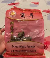 Golden Lily Dried Black Fungus
