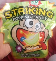 Melon popping candy