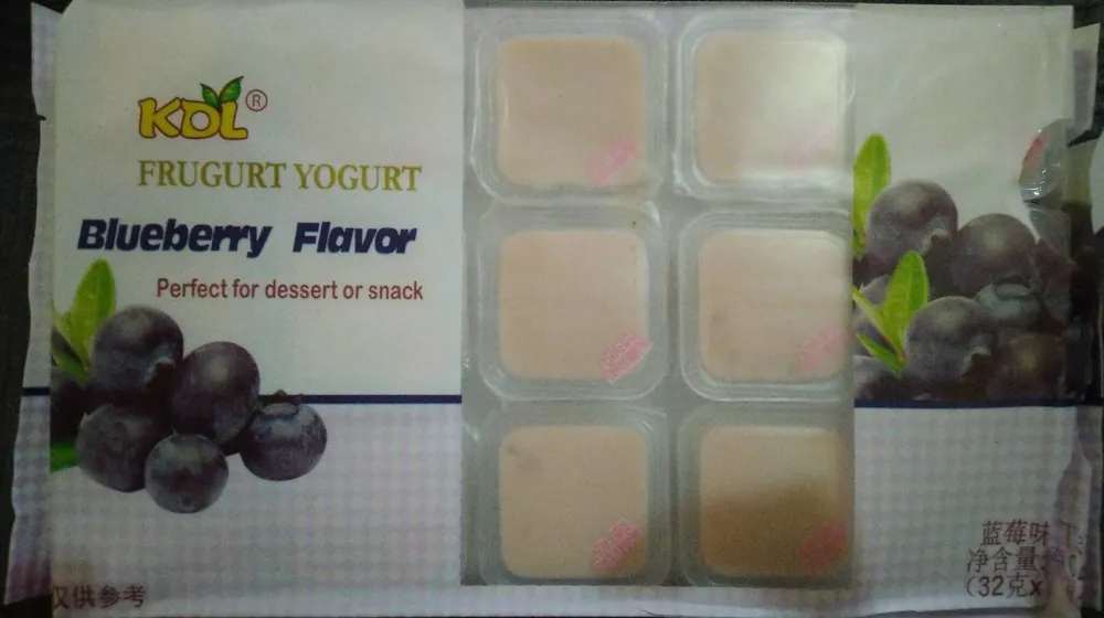 Frugurt yogurt Blueberry flavor