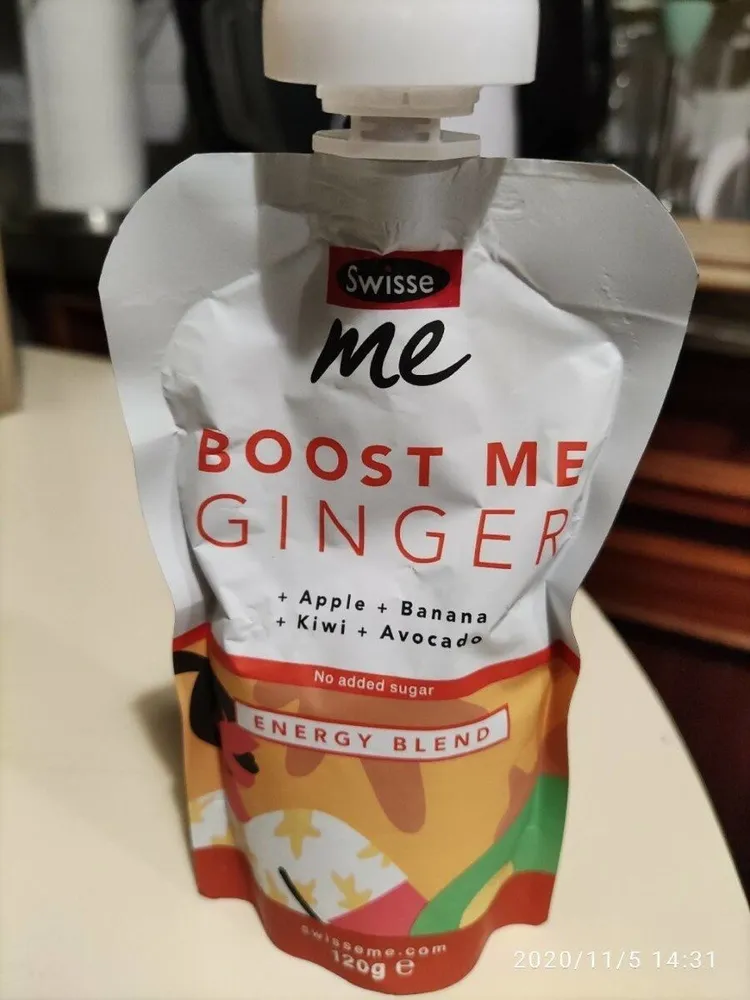 Boost me ginger, energy blend