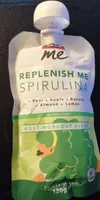 Compote spiruline poire pomme banane amande citron