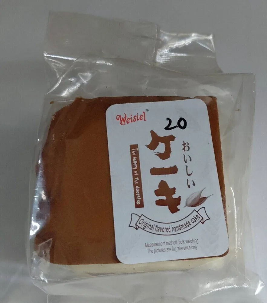 Original flavored handmade cake