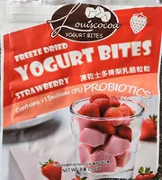 Freeze Dried Yogurt Bites Strawberry