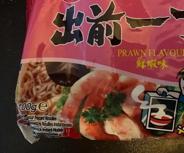 Ramen Noodles Shrimp Flavour 100G