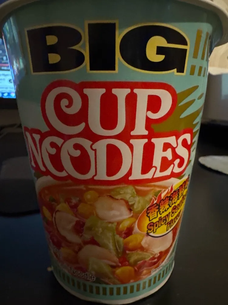 Nissin Big Cup Noodles Spicy Seafood Flavour (103G)