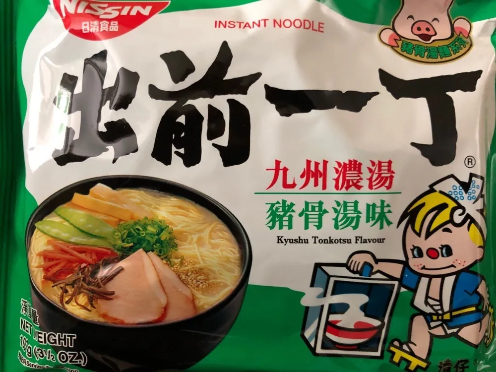 TONKOTSU FLAVOR RAMEN NOODLES