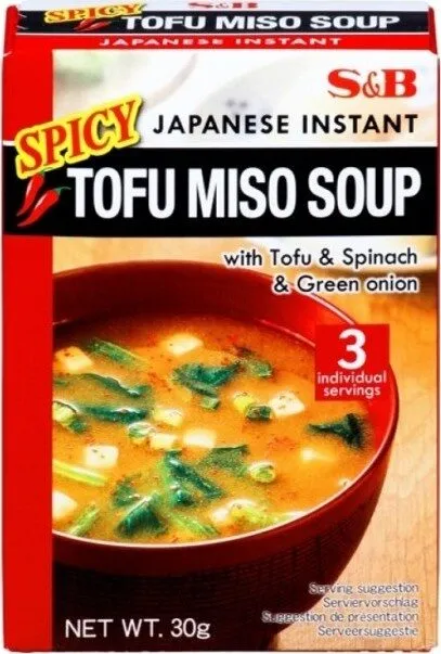 Soupe Miso Tofu Epicee S &B