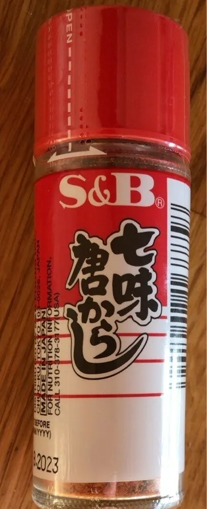Assaisonnement pimenté à la japonaise