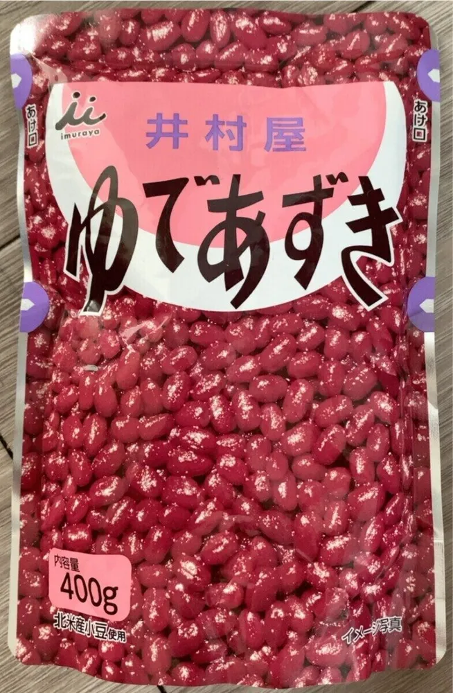 Haricots azuki confits