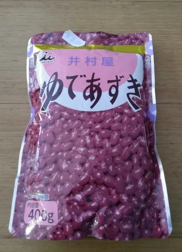 Haricots azuki confits