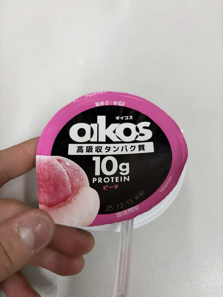 oikos Peach Yogurt