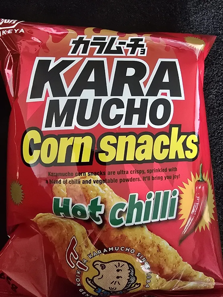 Kara mucho Corn Snacks Hot Chili