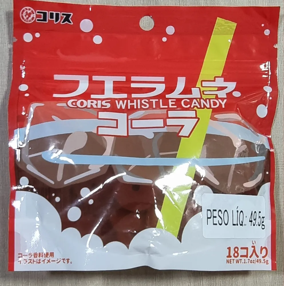 Bala Apito Sabor Cola