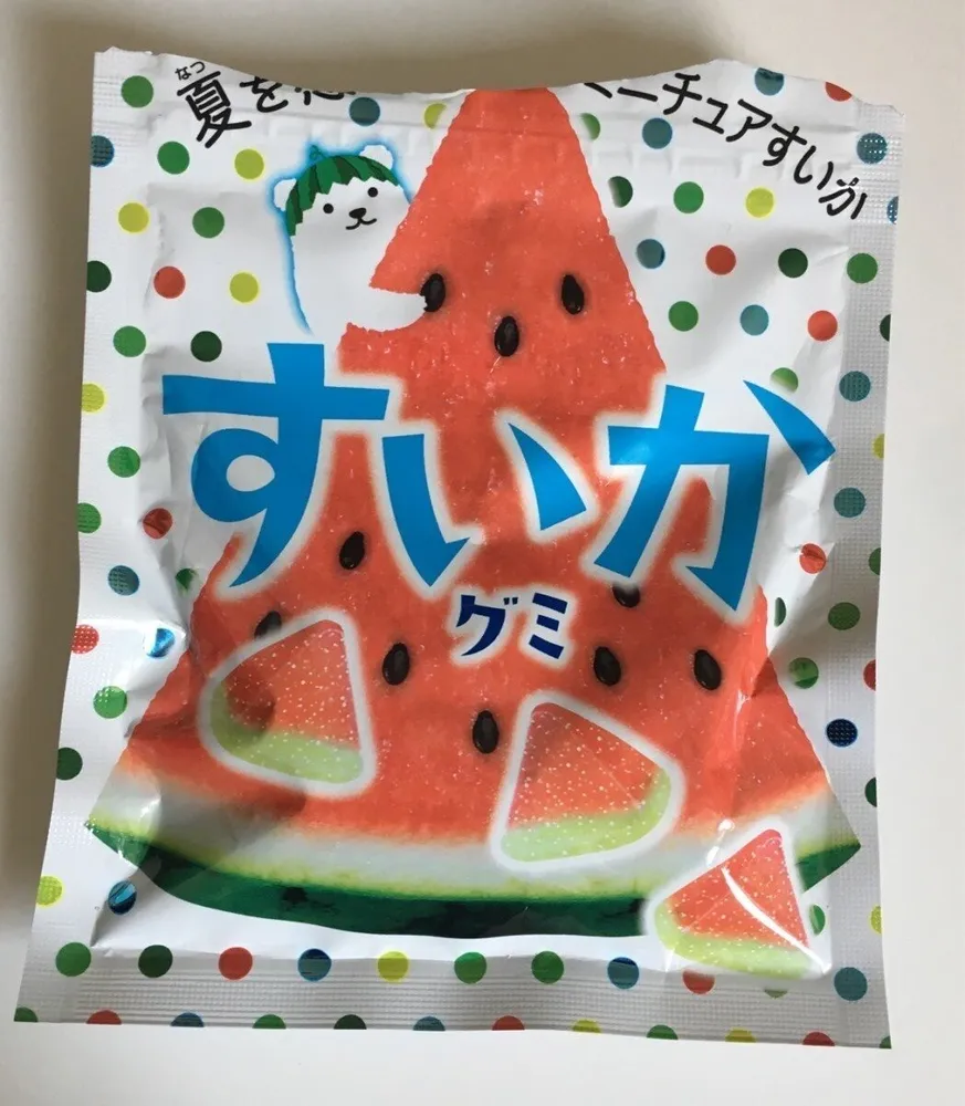 Bonbons Mou Suika Pastèque