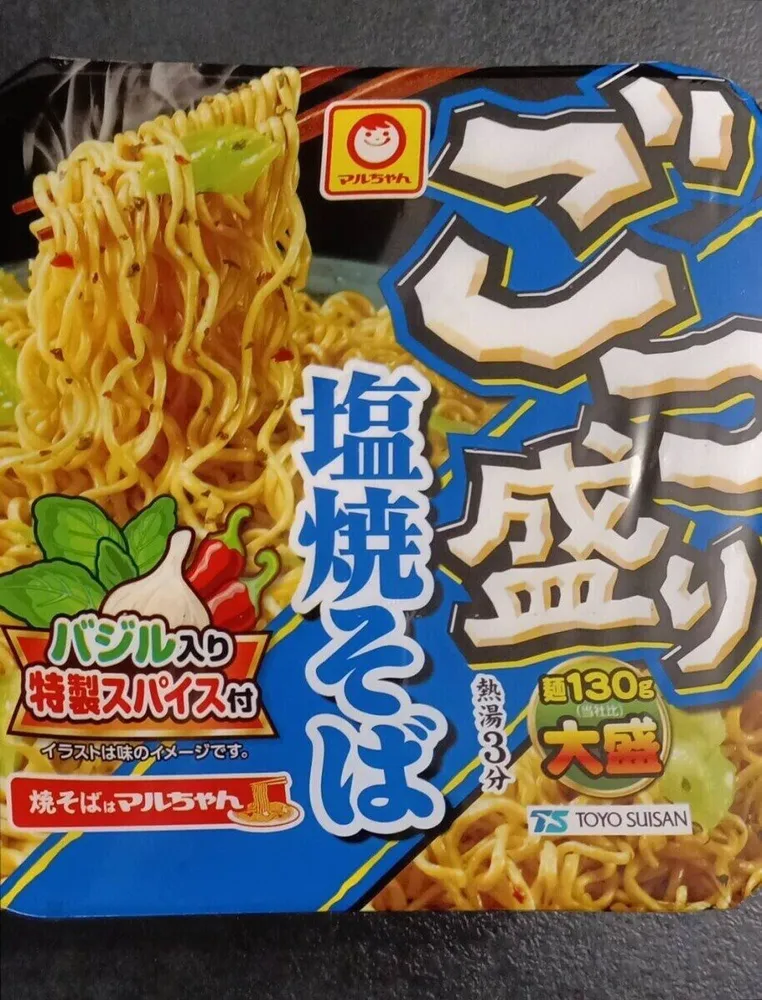 Gotsumori cup shio yakisoba