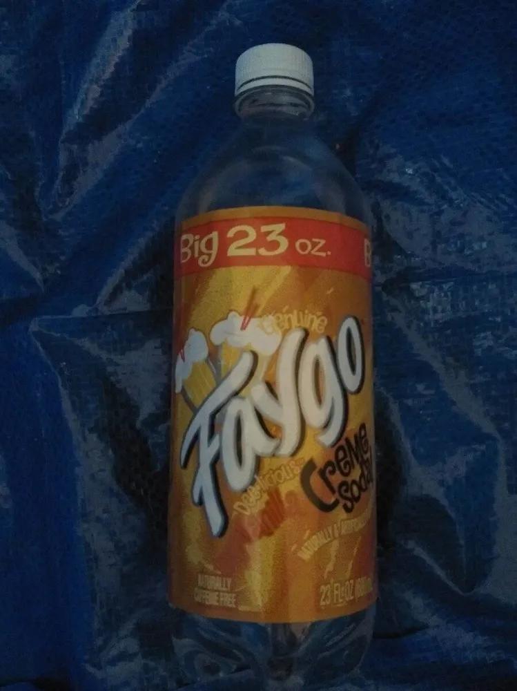 Faygo Creme Soda deelicious vanilla