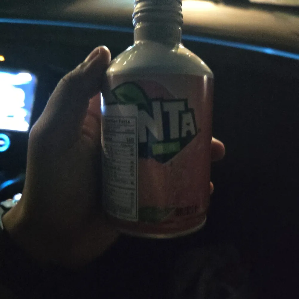 Fanta peach flavor
