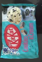 KitKat cookies and cream