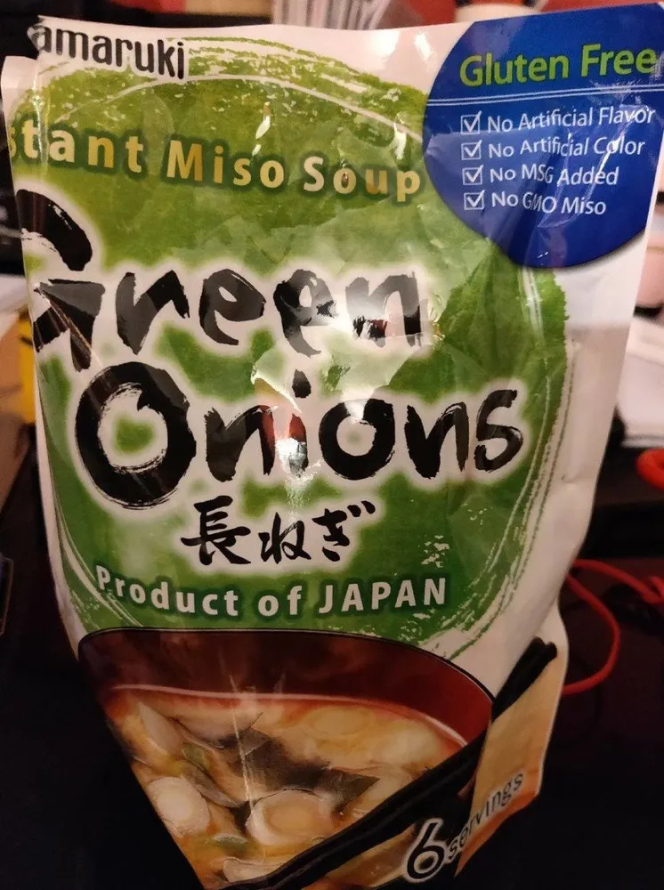 Instant Miso Soup Green Onions